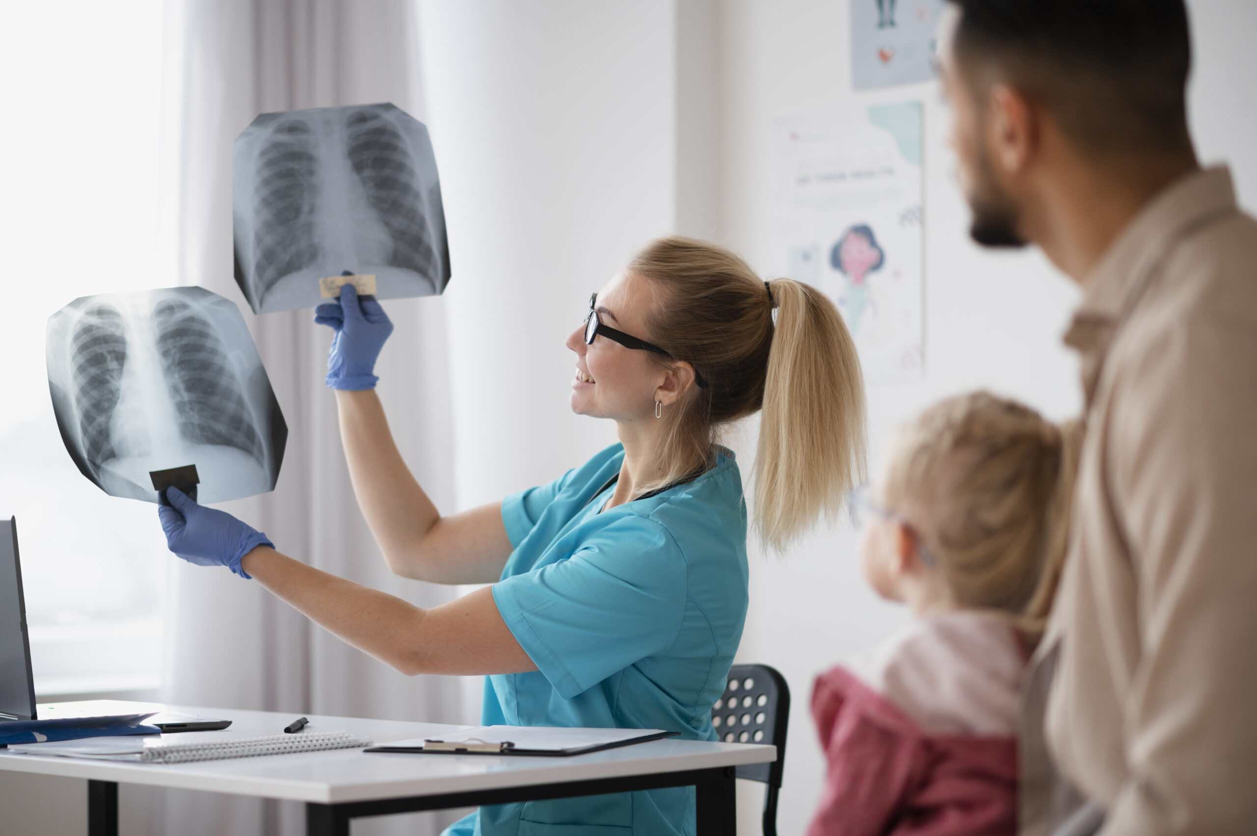 medico-fazendo-seu-trabalho-em-consultorio-de-pediatria